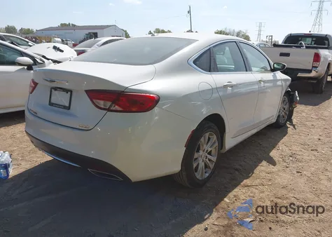 2015 Chrysler 200 Limited z USA, uszkodzony, nr VIN 1C3CCCAG9FN759750